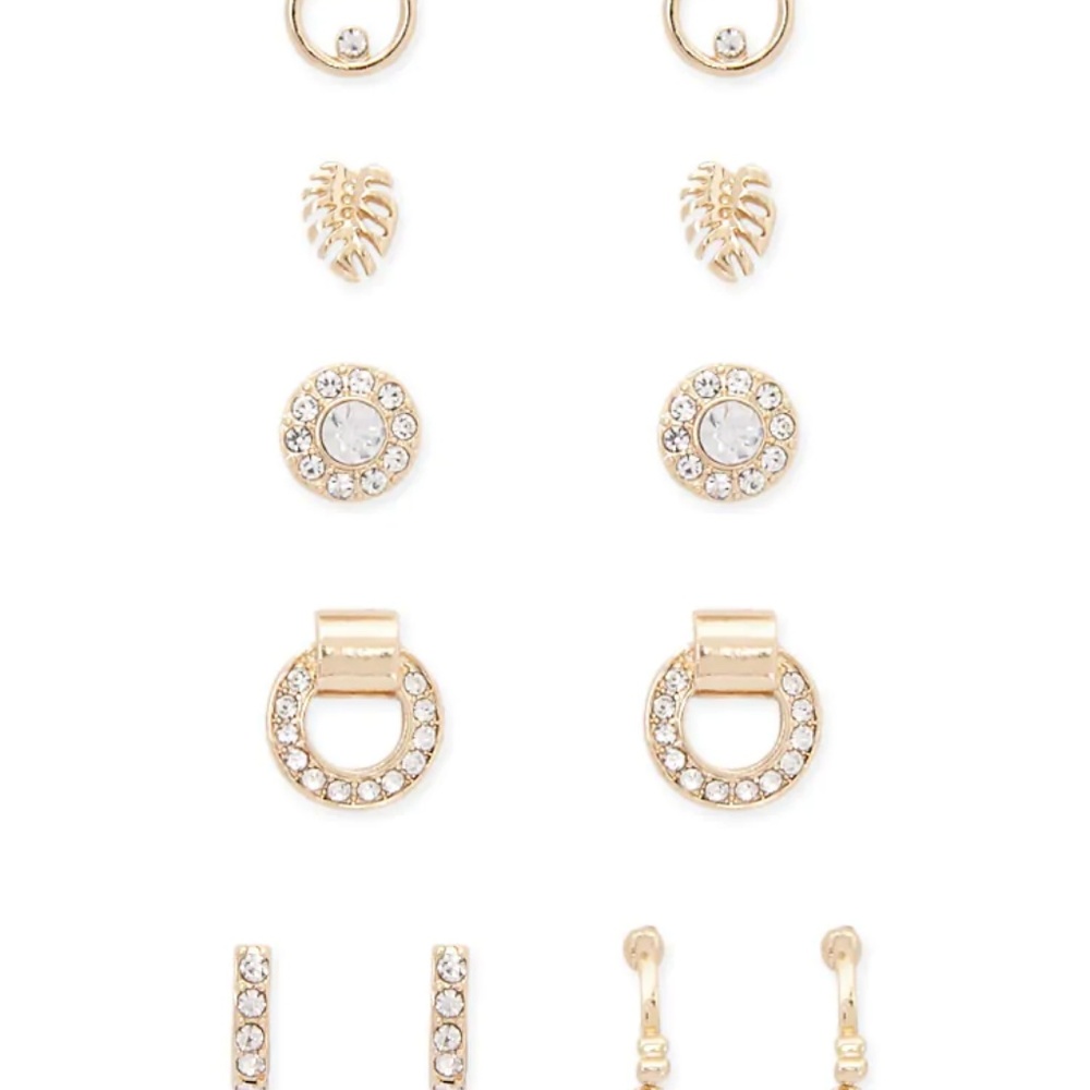 BRAND NEW Assorted Stud Earring Set